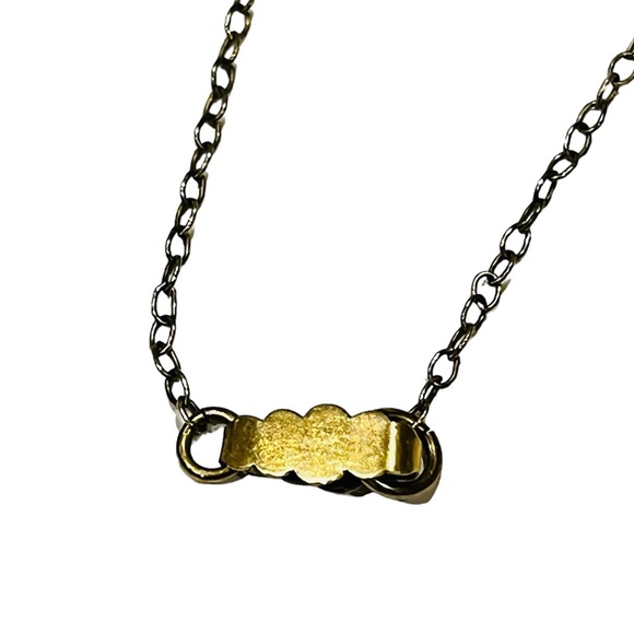 Vintage Art Nouveau-inspired crystal necklace and earring set. - Picture 6 of 6